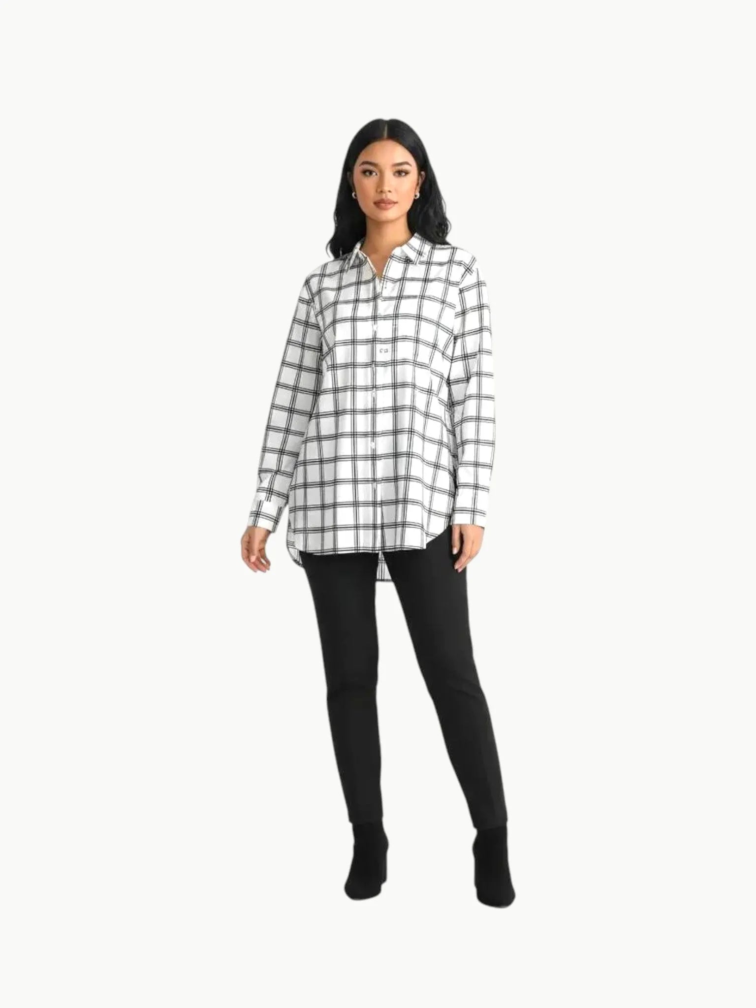 Universal Standard Universal Standard Poplin Shirt in 2-4 (3XS) - Top | Queen Anna House of Fashion Women's Luxury Fashion