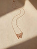 WILYMI Jewelry WILYMI Jewelry Co LIMITLESS Lace Butterfly Sparkling Necklace in Gold - Jewelry | Queen Anna House of Fashion Women's Luxury Fashion