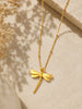 WILYMI Jewelry WILYMI Jewelry Co Limitless Mini Dragonfly Necklace in Gold - Jewelry | Queen Anna House of Fashion Women's Luxury Fashion