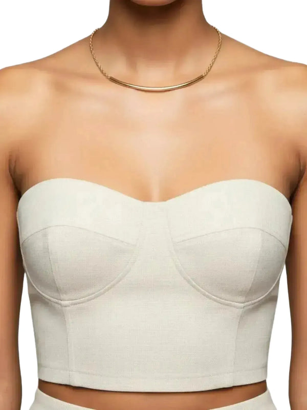 WILYMI Jewelry Co PRESENCE Armour Tube Necklace-WILYMI Jewelry Co-Queen Anna House of Fashion
