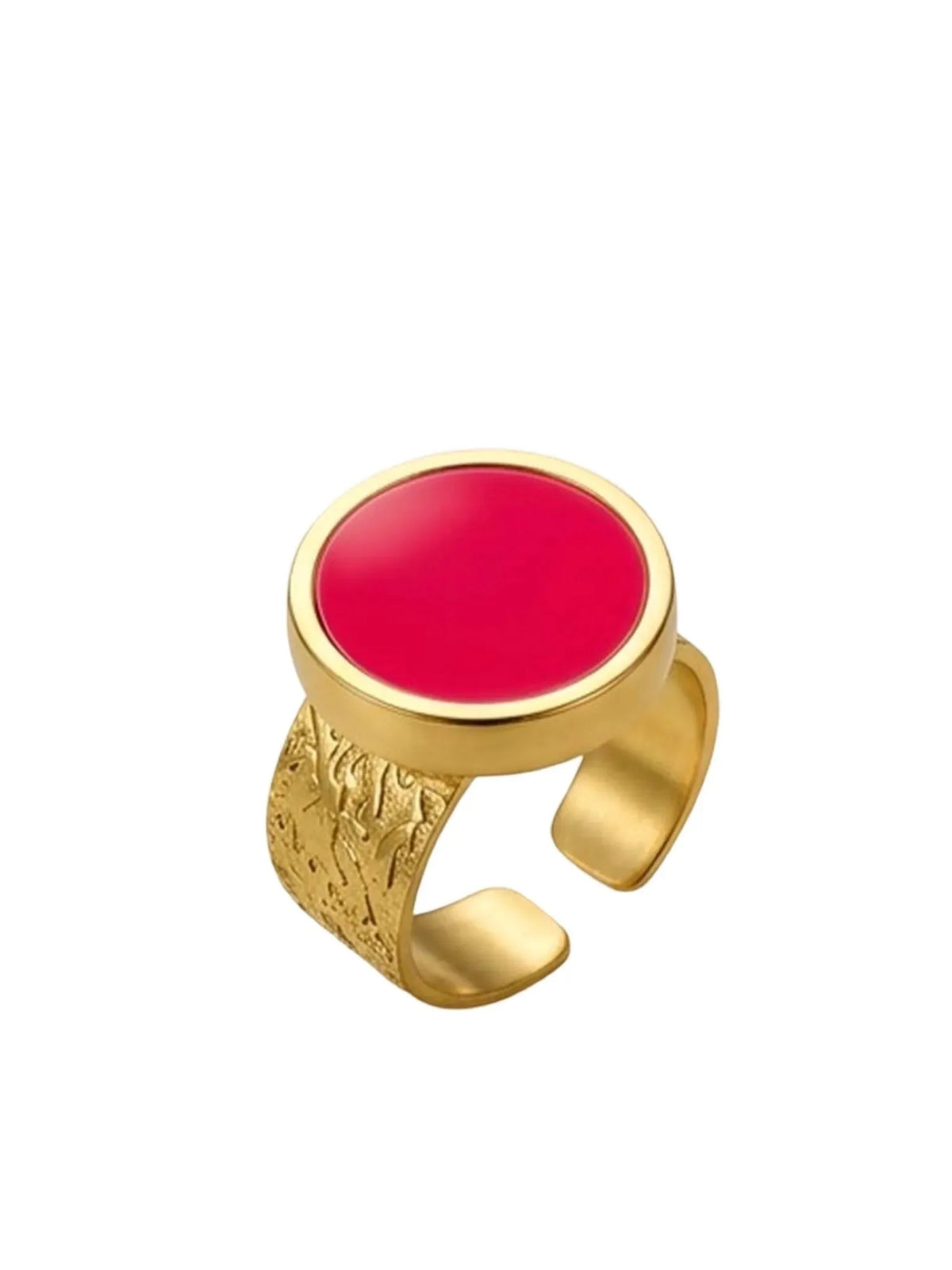 WILYMI Jewelry WILYMI Jewelry Coral Ring in Coral - Jewelry | Queen Anna House of Fashion Women's Luxury Fashion