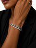 WILYMI Jewelry WILYMI Jewelry Cuban Cuff Bracelet in Silver - Jewelry | Queen Anna House of Fashion Women's Luxury Fashion