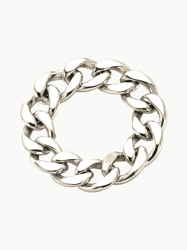 WILYMI Jewelry WILYMI Jewelry Cuban Cuff Bracelet in Silver - Jewelry | Queen Anna House of Fashion Women's Luxury Fashion