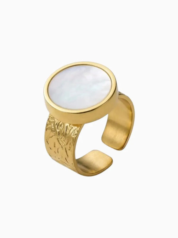 WILYMI Jewelry WILYMI Jewelry Moonstone Ring in Adjustable - Jewelry | Queen Anna House of Fashion Women's Luxury Fashion
