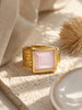 WILYMI Jewelry WILYMI Jewelry Rose Quartz Ring in Rose Quartz - Jewelry | Queen Anna House of Fashion Women's Luxury Fashion