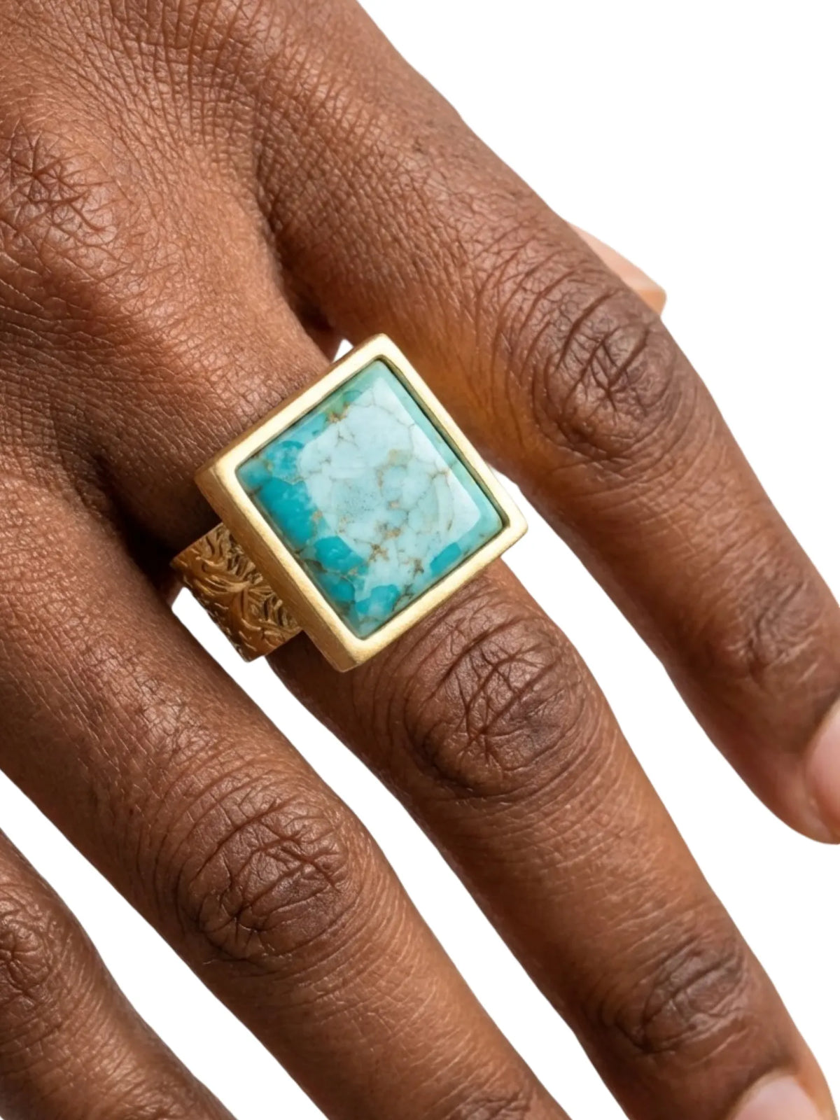 WILYMI Jewelry WILYMI Jewelry Turquoise Ring in Turquoise - Jewelry | Queen Anna House of Fashion Women's Luxury Fashion