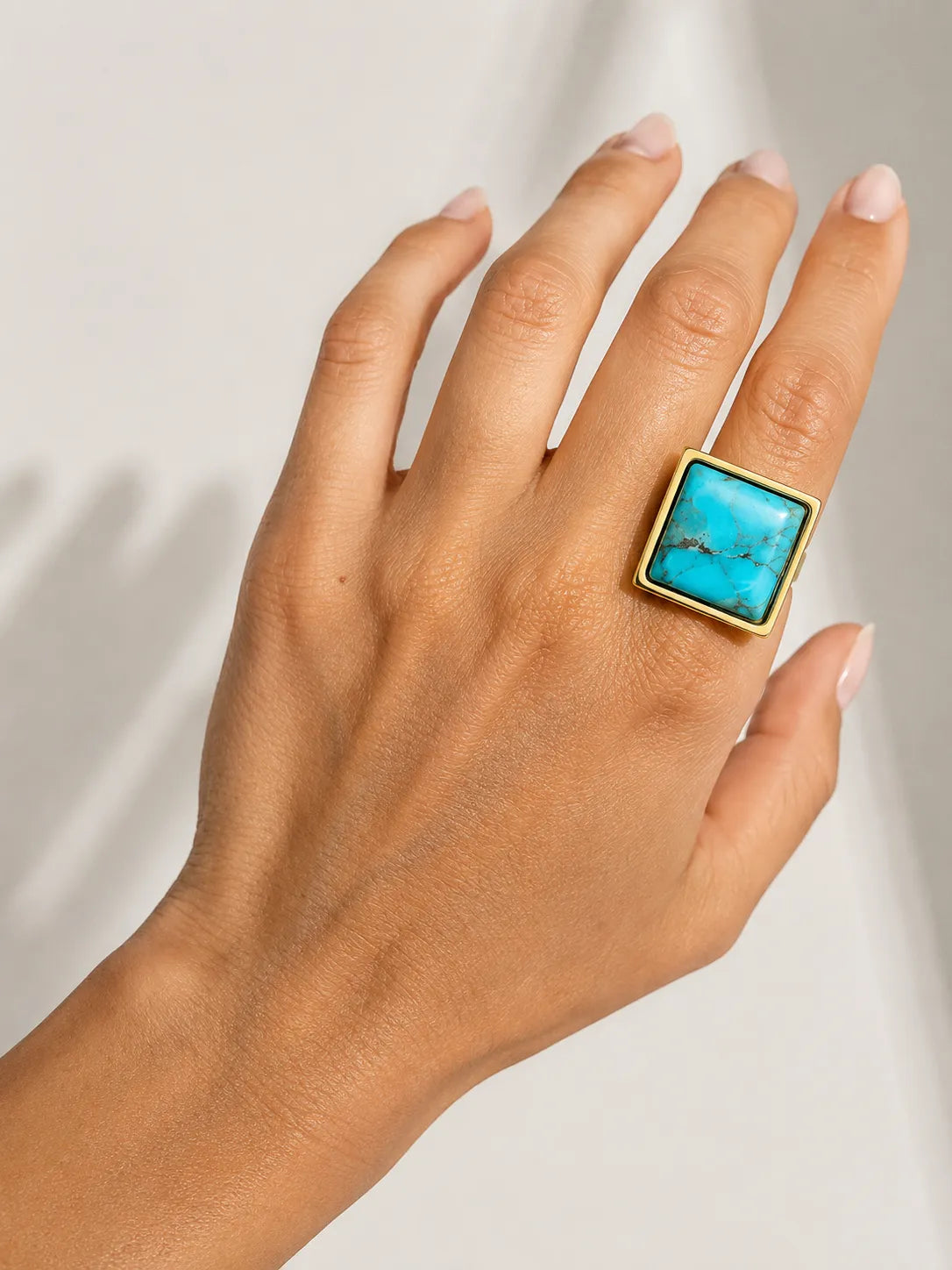 WILYMI Jewelry WILYMI Jewelry Turquoise Ring in Turquoise - Jewelry | Queen Anna House of Fashion Women's Luxury Fashion