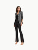 Yummie Yummie Chrissy Split Front Bootcut Shaping Legging in Black - Bottom | Queen Anna House of Fashion Women's Luxury Fashion