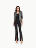Yummie Yummie Chrissy Split Front Bootcut Shaping Legging in Black - Bottom | Queen Anna House of Fashion Women's Luxury Fashion