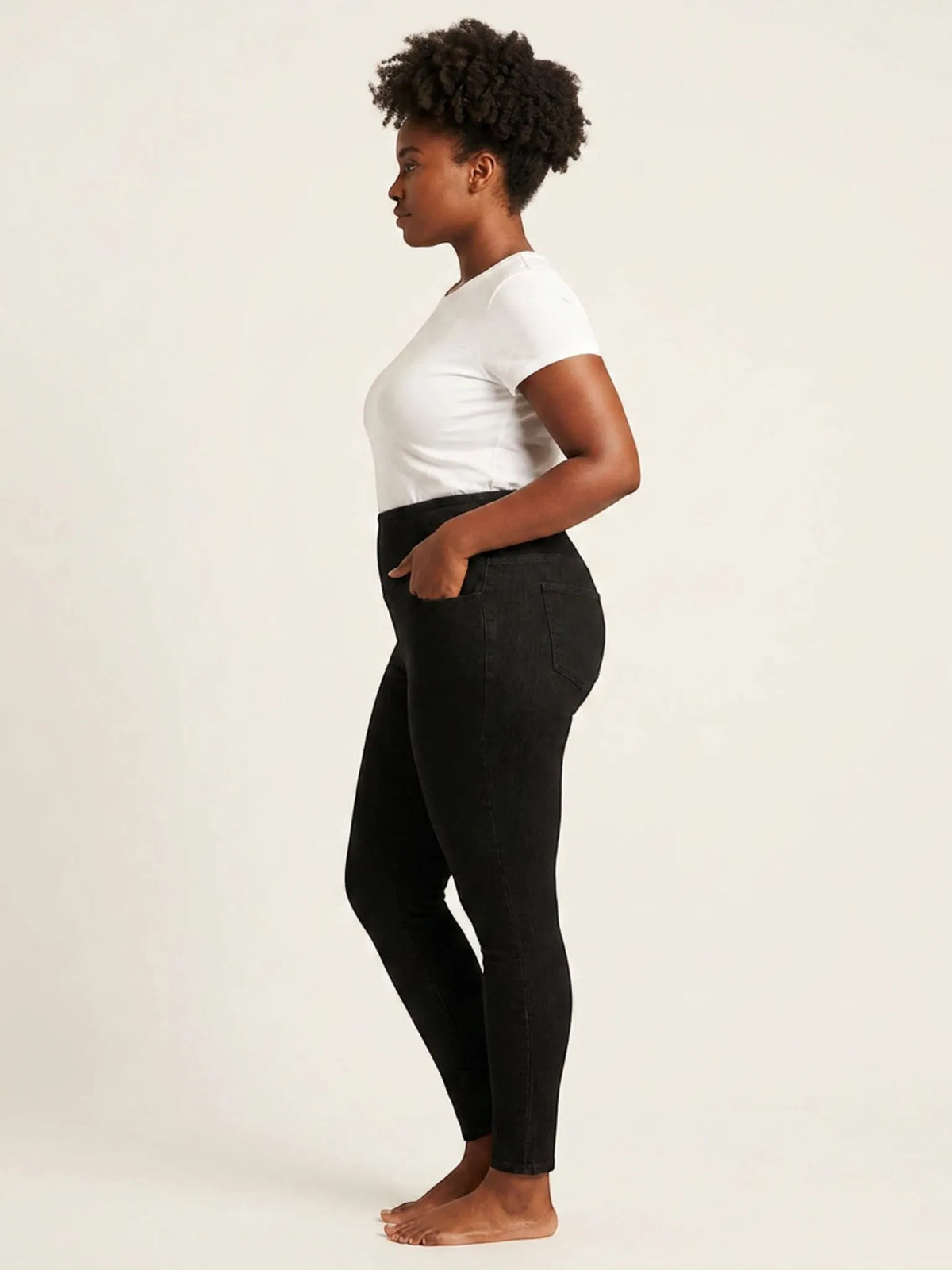 Yummie Yummie Denim Shaping Legging in XS - Bottom | Queen Anna House of Fashion Women's Luxury Fashion