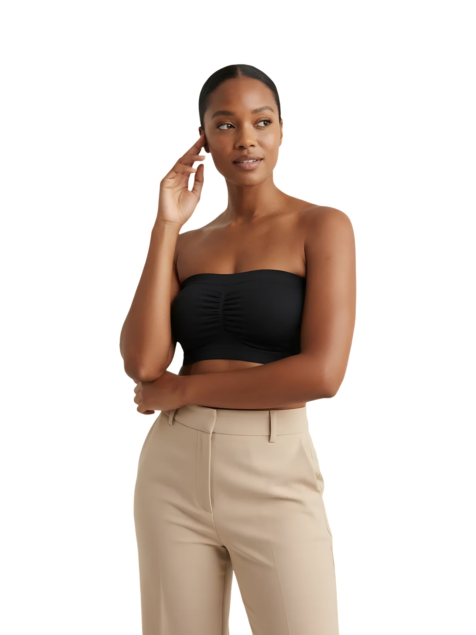 Yummie Seamless Bandeau Bra-Yummie-Queen Anna House of Fashion