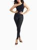 Yummie Yummie Stretch and Shine Faux Leather Shaping Legging in Black - Bottom | Queen Anna House of Fashion Women's Luxury Fashion