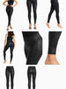 Yummie Yummie Stretch and Shine Faux Leather Shaping Legging in Black - Bottom | Queen Anna House of Fashion Women's Luxury Fashion