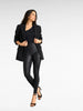 Yummie Yummie Stretch and Shine Faux Leather Shaping Legging in Black - Bottom | Queen Anna House of Fashion Women's Luxury Fashion