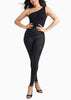Yummie Yummie Stretch and Shine Faux Leather Shaping Legging in Black - Bottom | Queen Anna House of Fashion Women's Luxury Fashion