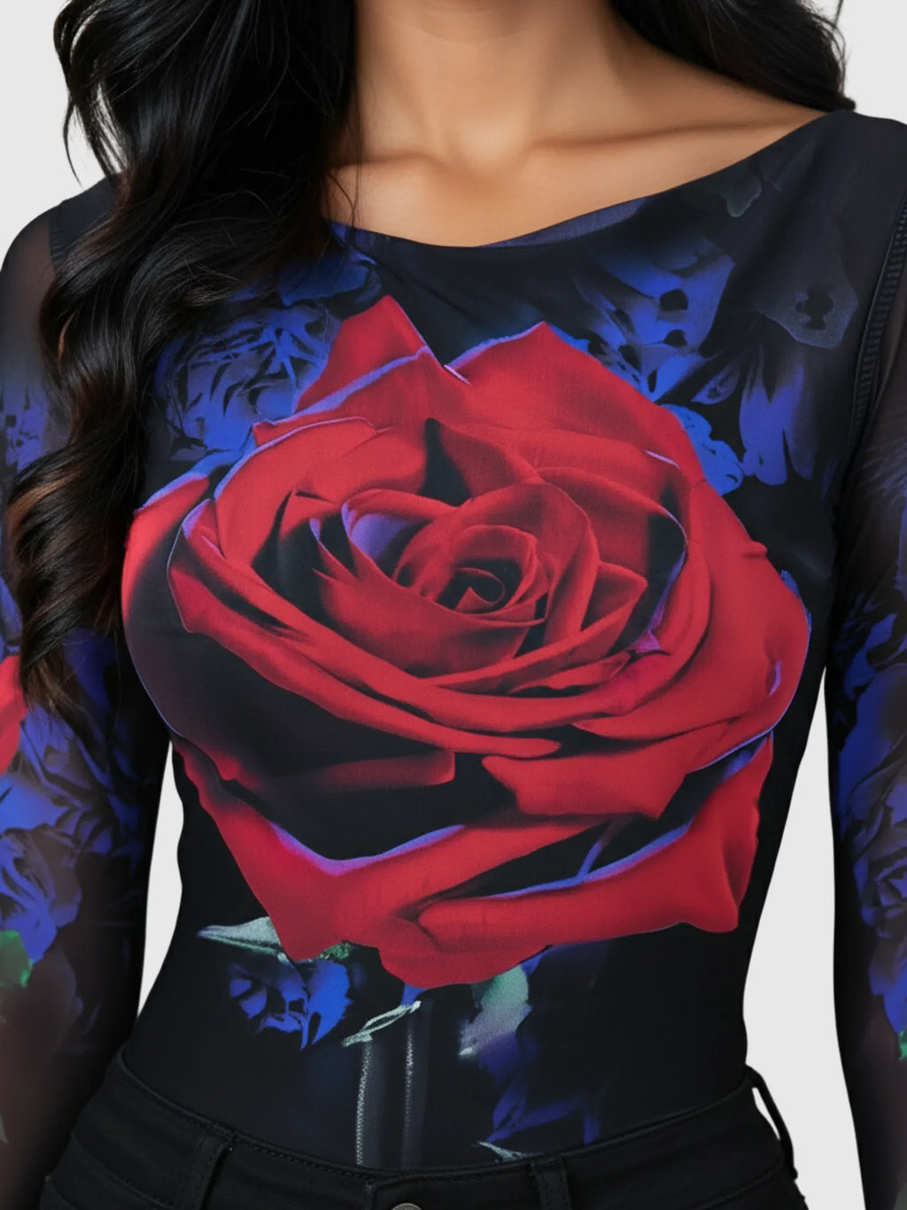 AFRM AFRM Realism Rose Beyla Top in M - Top | Queen Anna House of Fashion Women's Luxury Fashion
