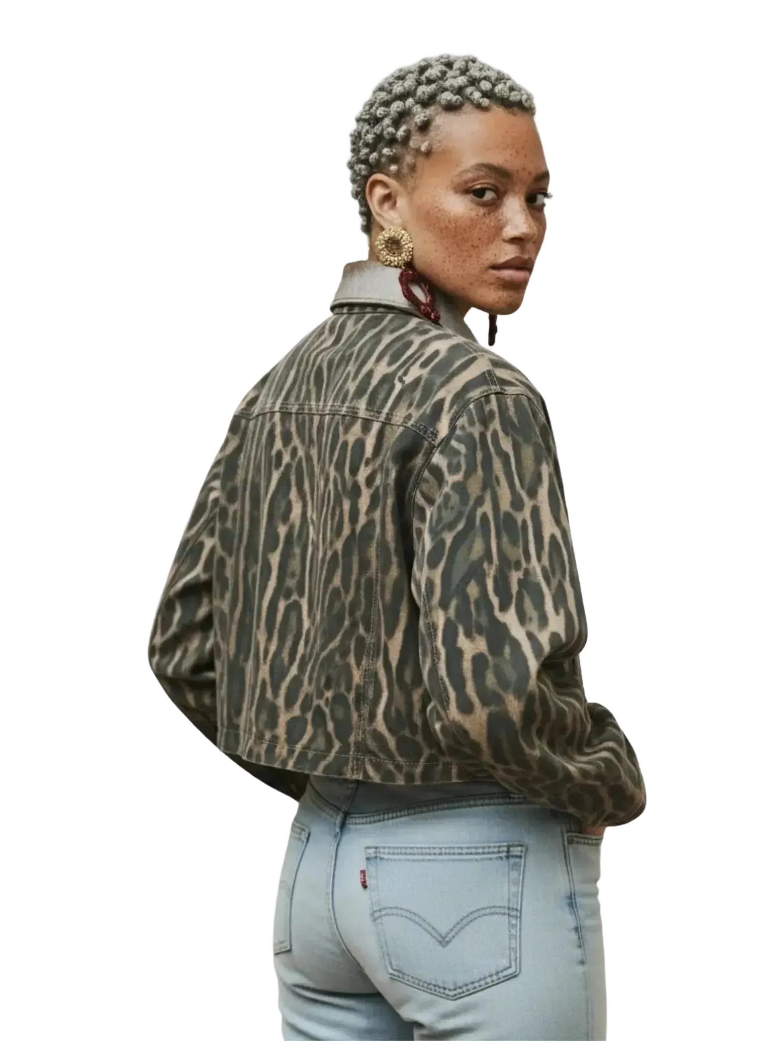 AFRM AFRM Wrenley Camo Leopard Jacket in XS - Outerwear | Queen Anna House of Fashion Women's Luxury Fashion