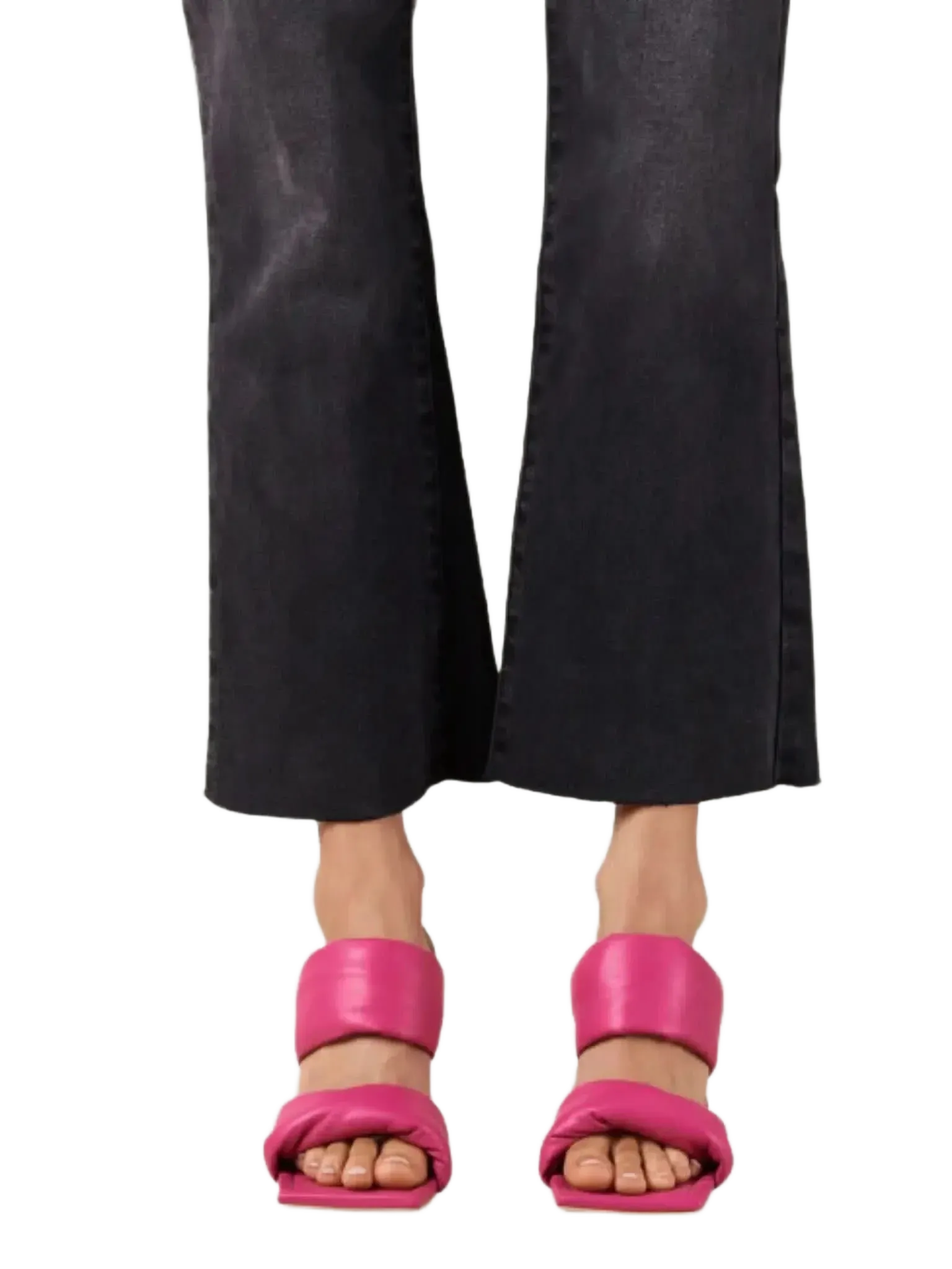 Alohas Alohas Twist Strap Magenta Leather Sandals in 37 - Shoes | Queen Anna House of Fashion Women's Luxury Fashion