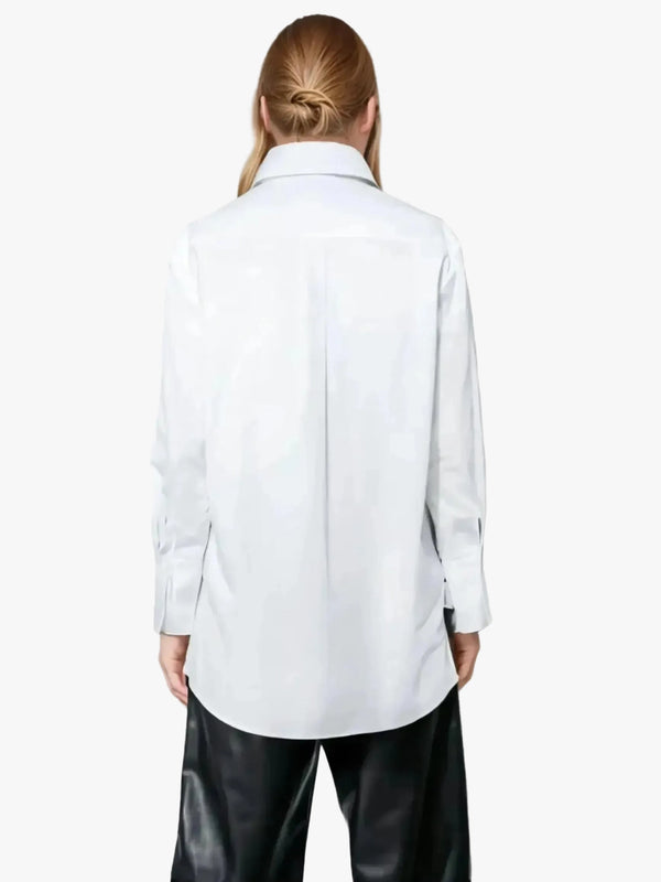 Article X Article X The Wrap Button Down Shirt in XS - Top | Queen Anna House of Fashion Women's Luxury Fashion