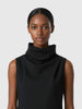 Article X Article X Veiled Turtleneck Top in XL - Top | Queen Anna House of Fashion Women's Luxury Fashion