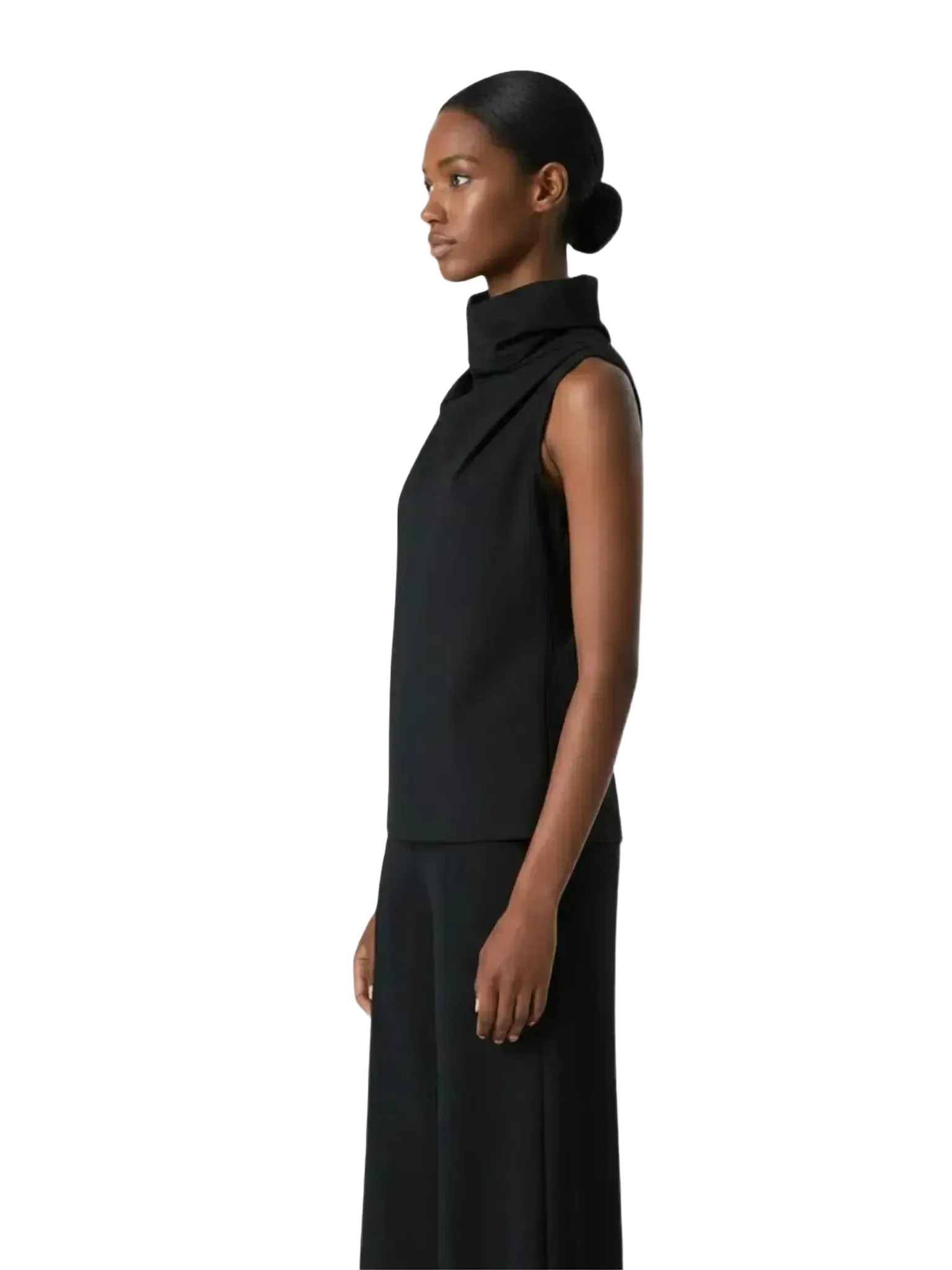Article X Article X Veiled Turtleneck Top in XL - Top | Queen Anna House of Fashion Women's Luxury Fashion