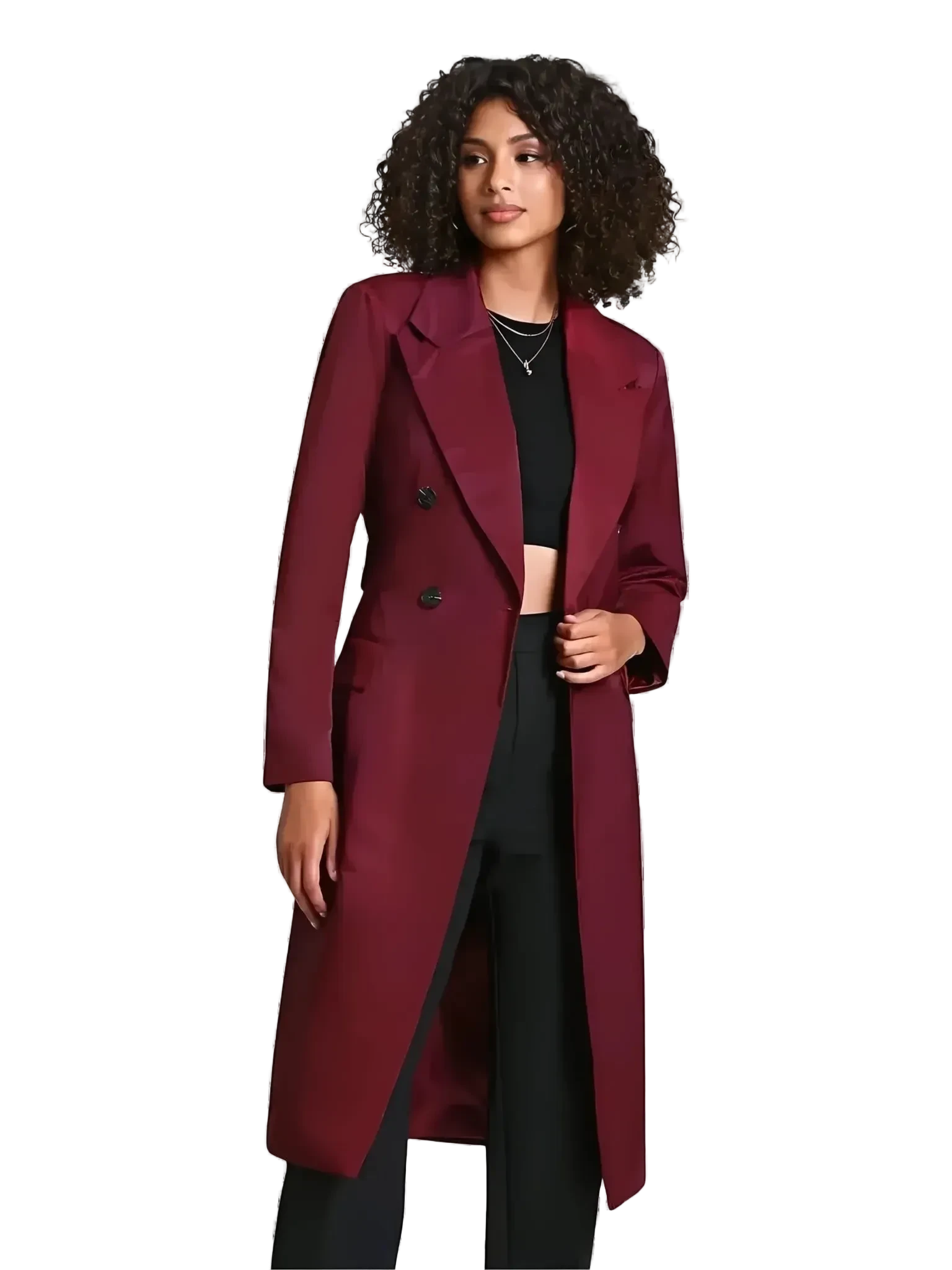 Avec Les Filles Avec Les Filles Stretch Cotton Belted Trench Coat in S - Outerwear | Queen Anna House of Fashion Women's Luxury Fashion