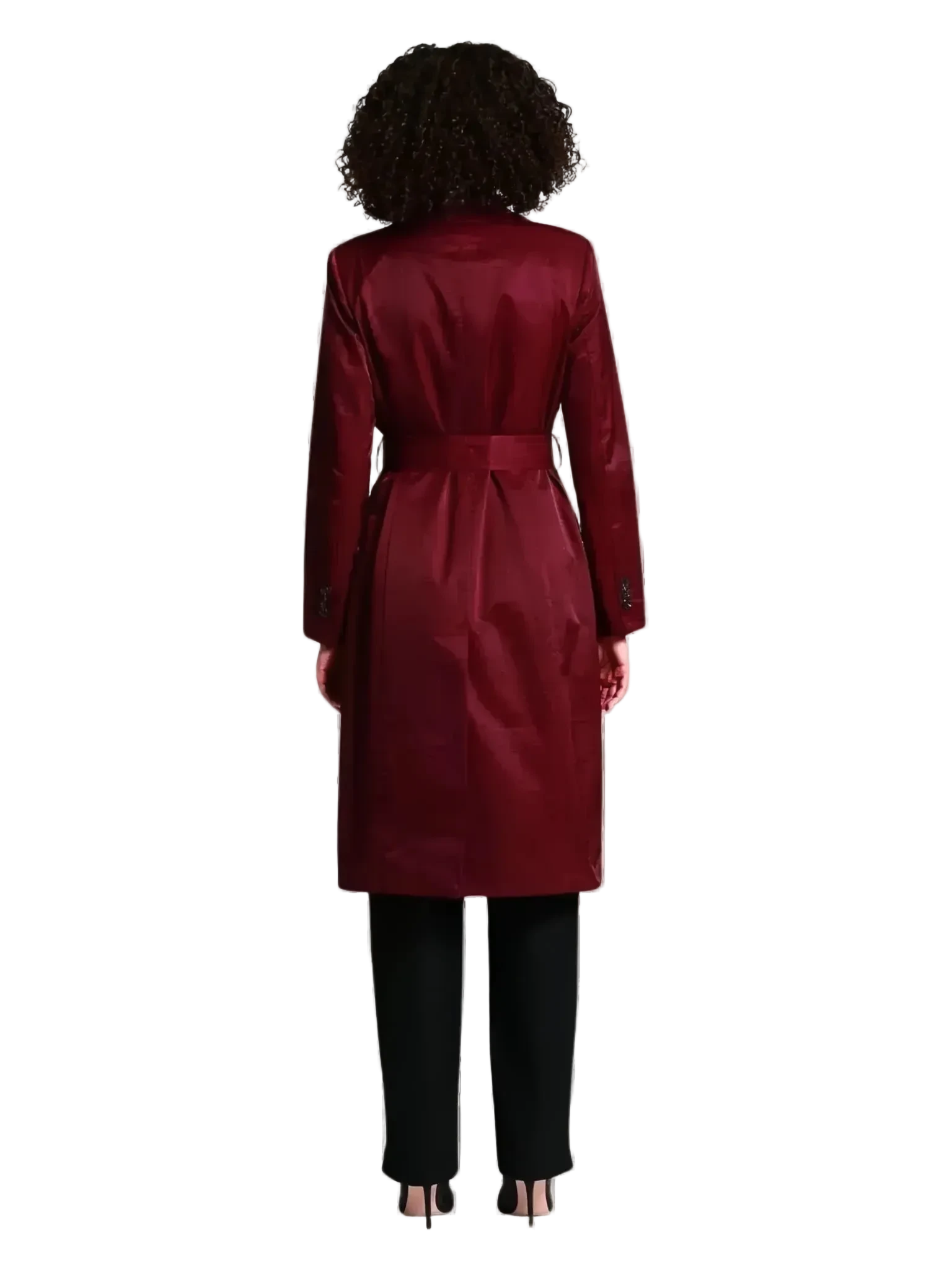 Avec Les Filles Avec Les Filles Stretch Cotton Belted Trench Coat in S - Outerwear | Queen Anna House of Fashion Women's Luxury Fashion