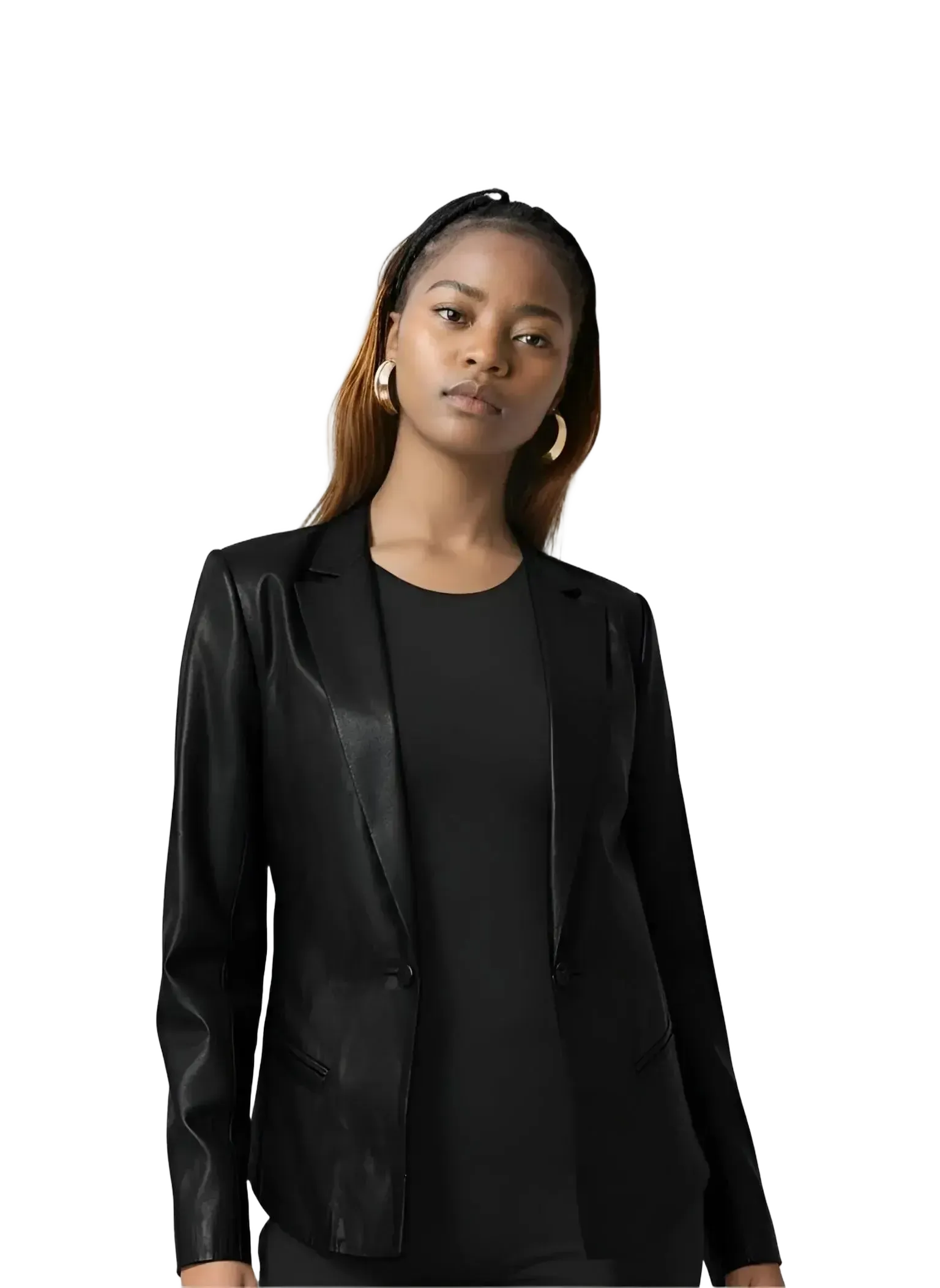 Bano eeMee Bano eeMee Cybil Jacket in BLACK - Outerwear | Queen Anna House of Fashion Women's Luxury Fashion
