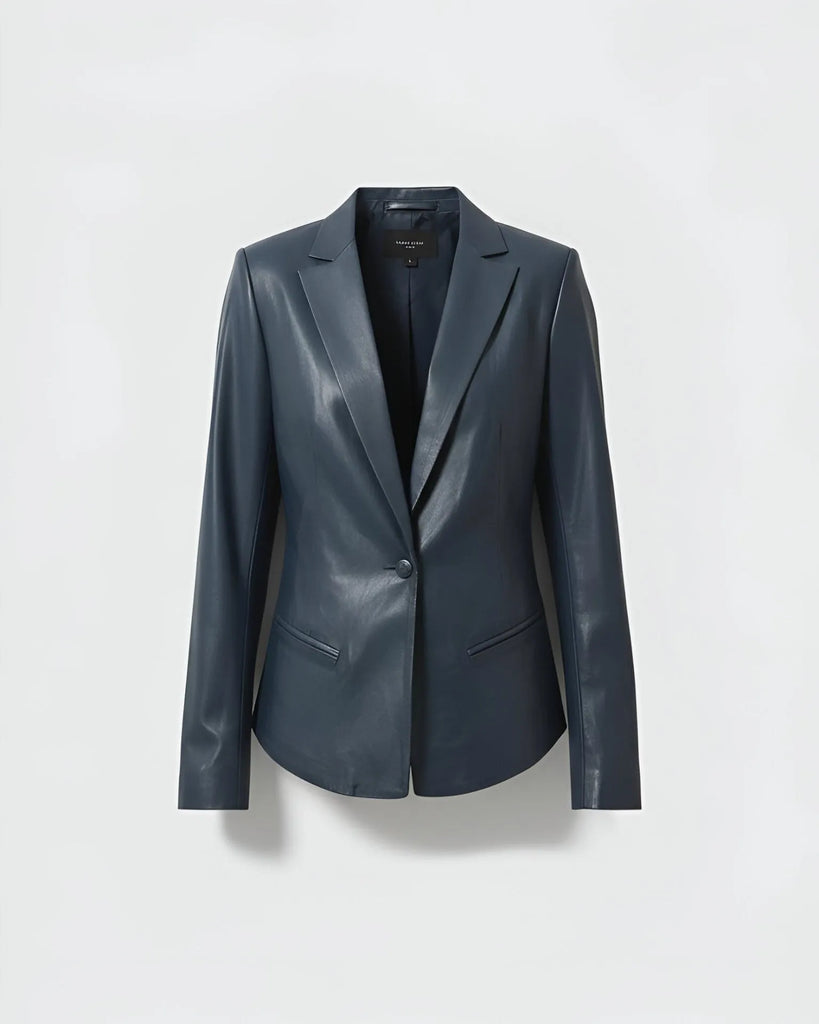 Bano eeMee Bano eeMee Cybil Jacket in NAVY - Outerwear | Queen Anna House of Fashion Women's Luxury Fashion