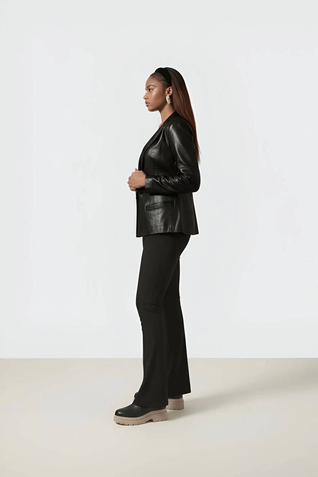 Bano eeMee Bano eeMee Cybil Jacket in NAVY - Outerwear | Queen Anna House of Fashion Women's Luxury Fashion