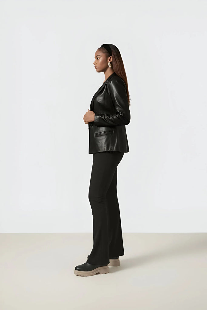 Bano eeMee Bano eeMee Cybil Jacket in NAVY - Outerwear | Queen Anna House of Fashion Women's Luxury Fashion