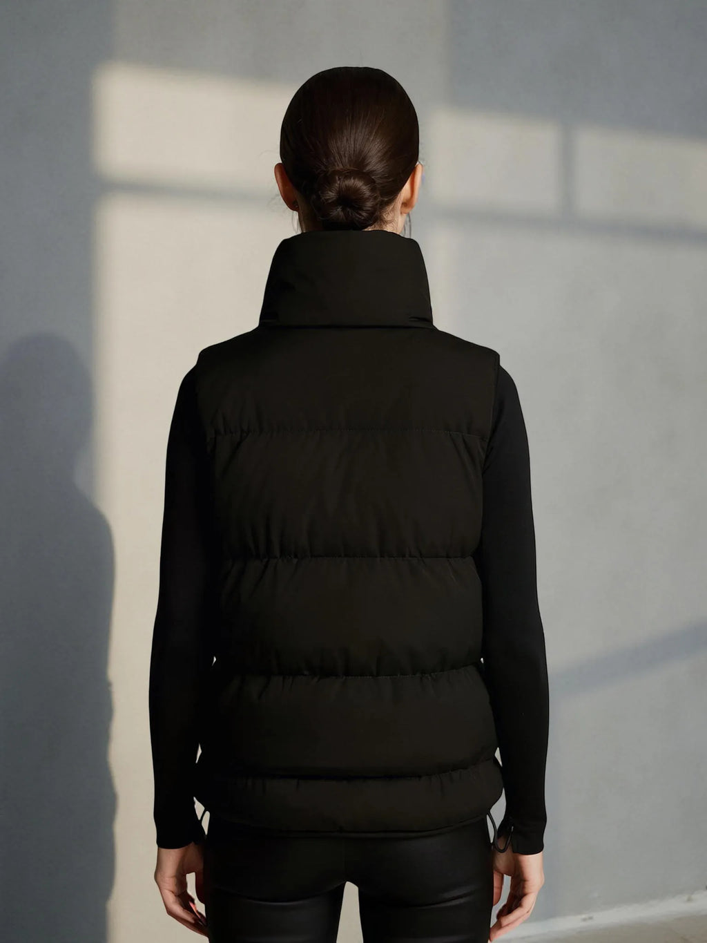 Blanc Noir Blanc Noir Adventurer Reversible Faux Fur Puffer Vest in XS - Outerwear | Queen Anna House of Fashion Women's Luxury Fashion