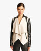 Blanc Noir Blanc Noir Drape Front Jacket in S - Outerwear | Queen Anna House of Fashion Women's Luxury Fashion