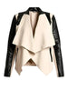 Blanc Noir Blanc Noir Drape Front Jacket in S - Outerwear | Queen Anna House of Fashion Women's Luxury Fashion