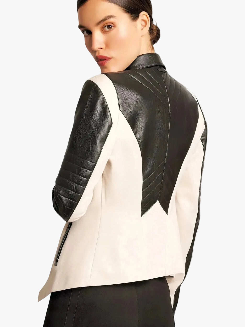 Blanc Noir Blanc Noir Drape Front Jacket in S - Outerwear | Queen Anna House of Fashion Women's Luxury Fashion
