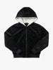 Blanc Noir Blanc Noir Luxe Faux Shearling Reversible Hoodie in S - Outerwear | Queen Anna House of Fashion Women's Luxury Fashion