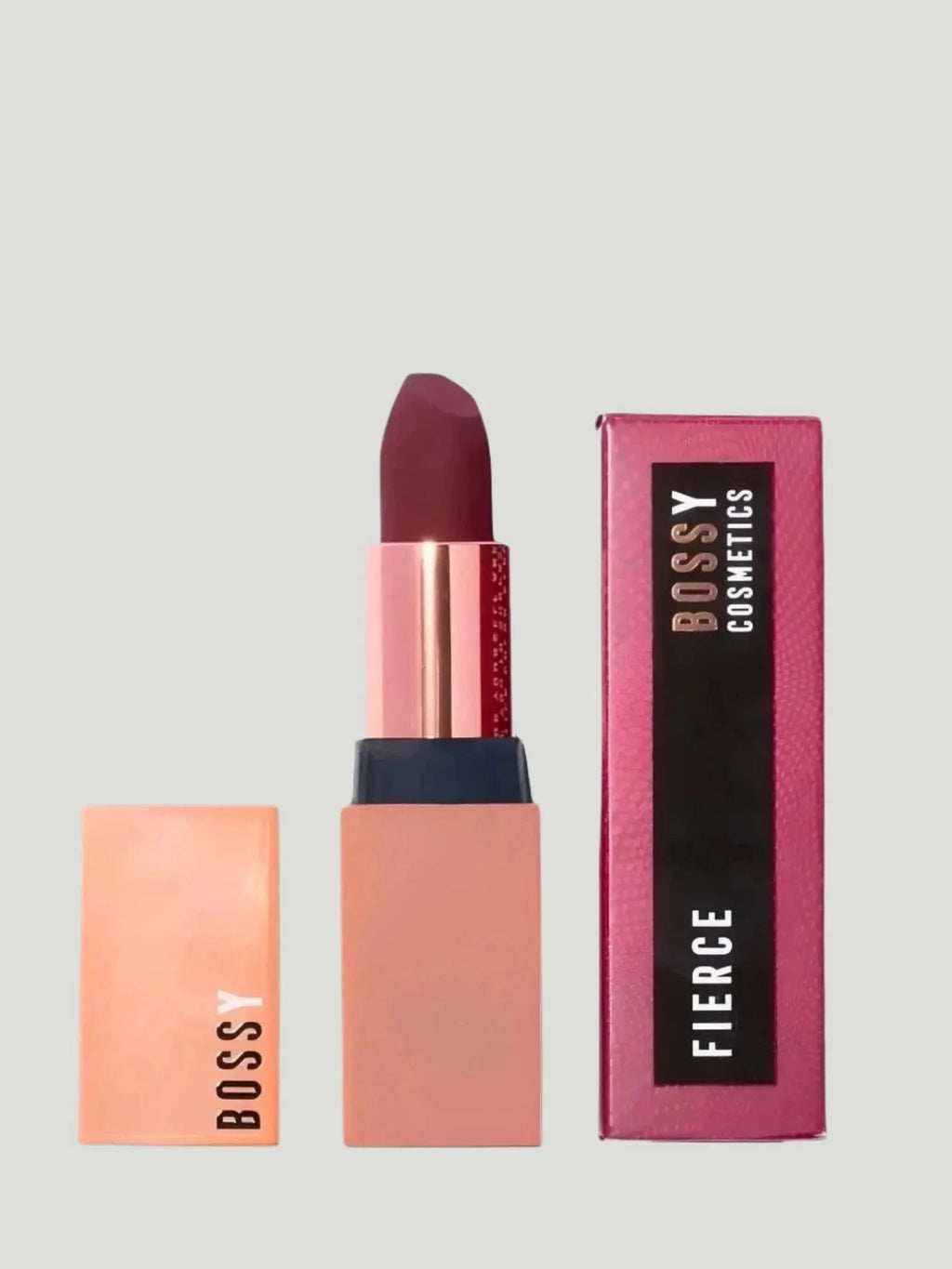 Bossy Cosmetics Inc Bossy Cosmetics Luxe Lipstick in Dark Wine - FIERCE - Lifestyle | Queen Anna House of Fashion Women's Luxury Fashion