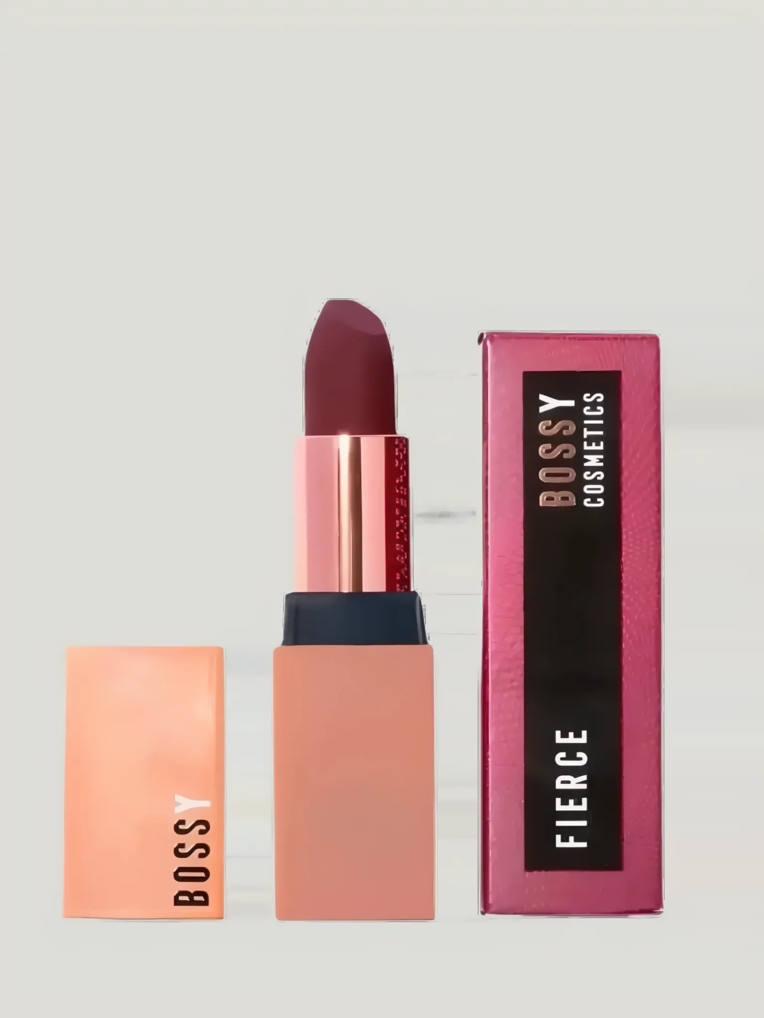 Bossy Cosmetics Inc Bossy Cosmetics Luxe Lipstick in Dark Wine - FIERCE - Lifestyle | Queen Anna House of Fashion Women's Luxury Fashion
