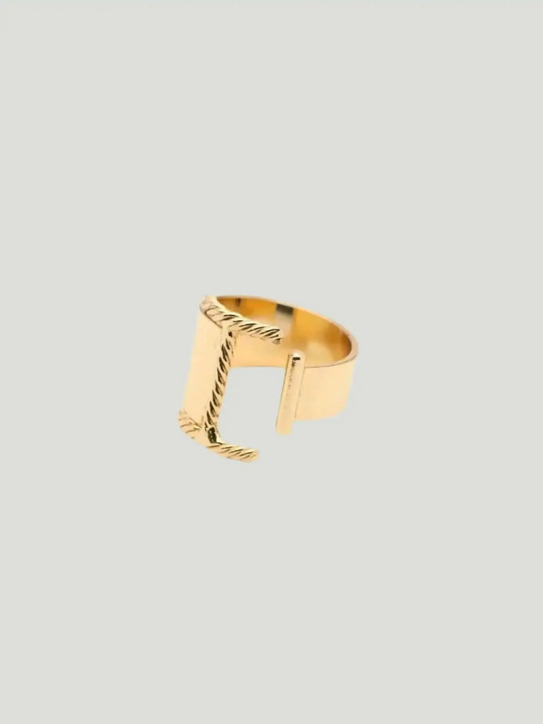Brenda Grands Jewelry Brenda Grands Jewelry Aspen Initial Ring in I - Accessories | Queen Anna House of Fashion Women's Luxury Fashion