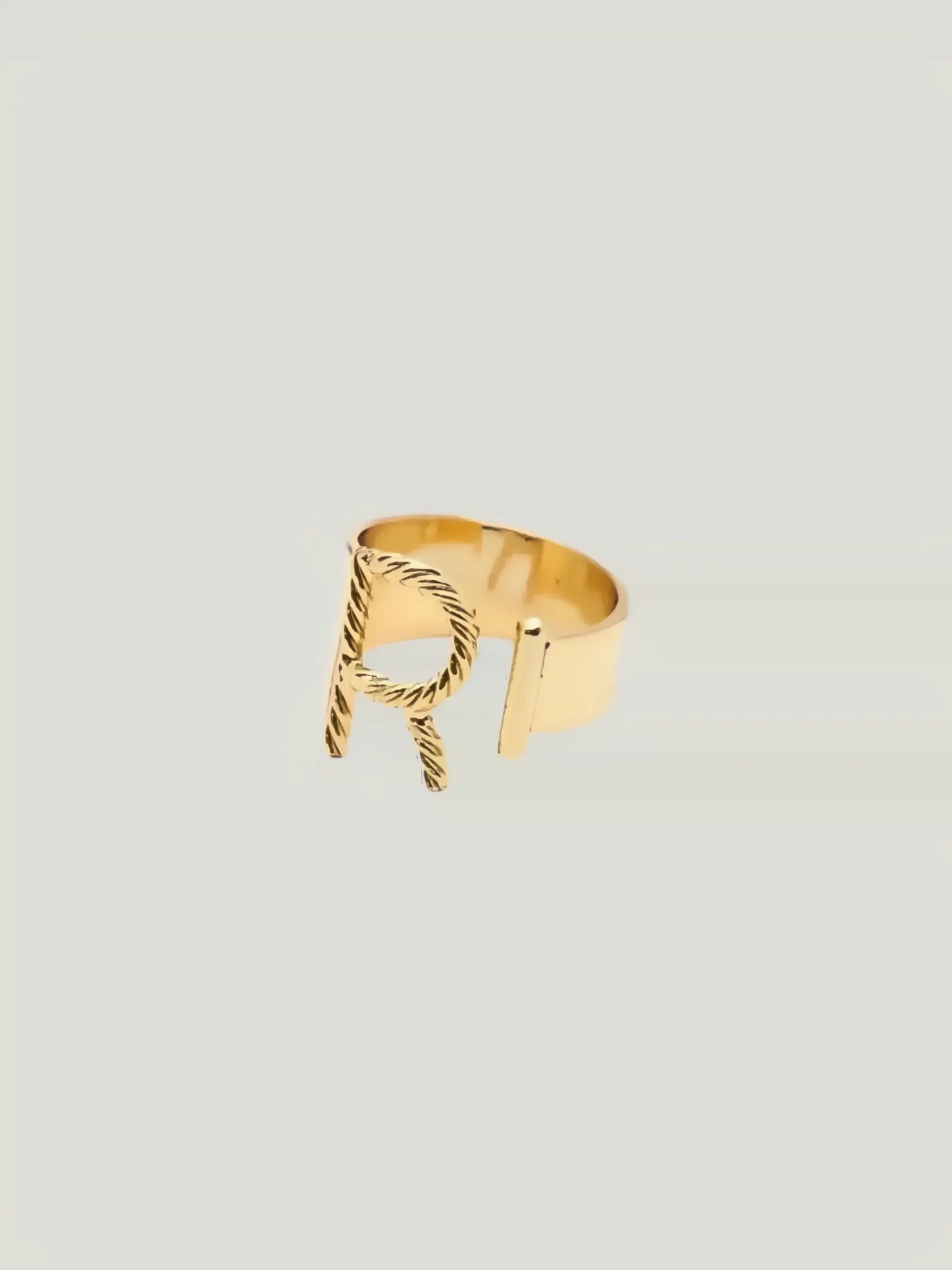 Brenda Grands Jewelry Brenda Grands Jewelry Aspen Initial Ring in I - Accessories | Queen Anna House of Fashion Women's Luxury Fashion