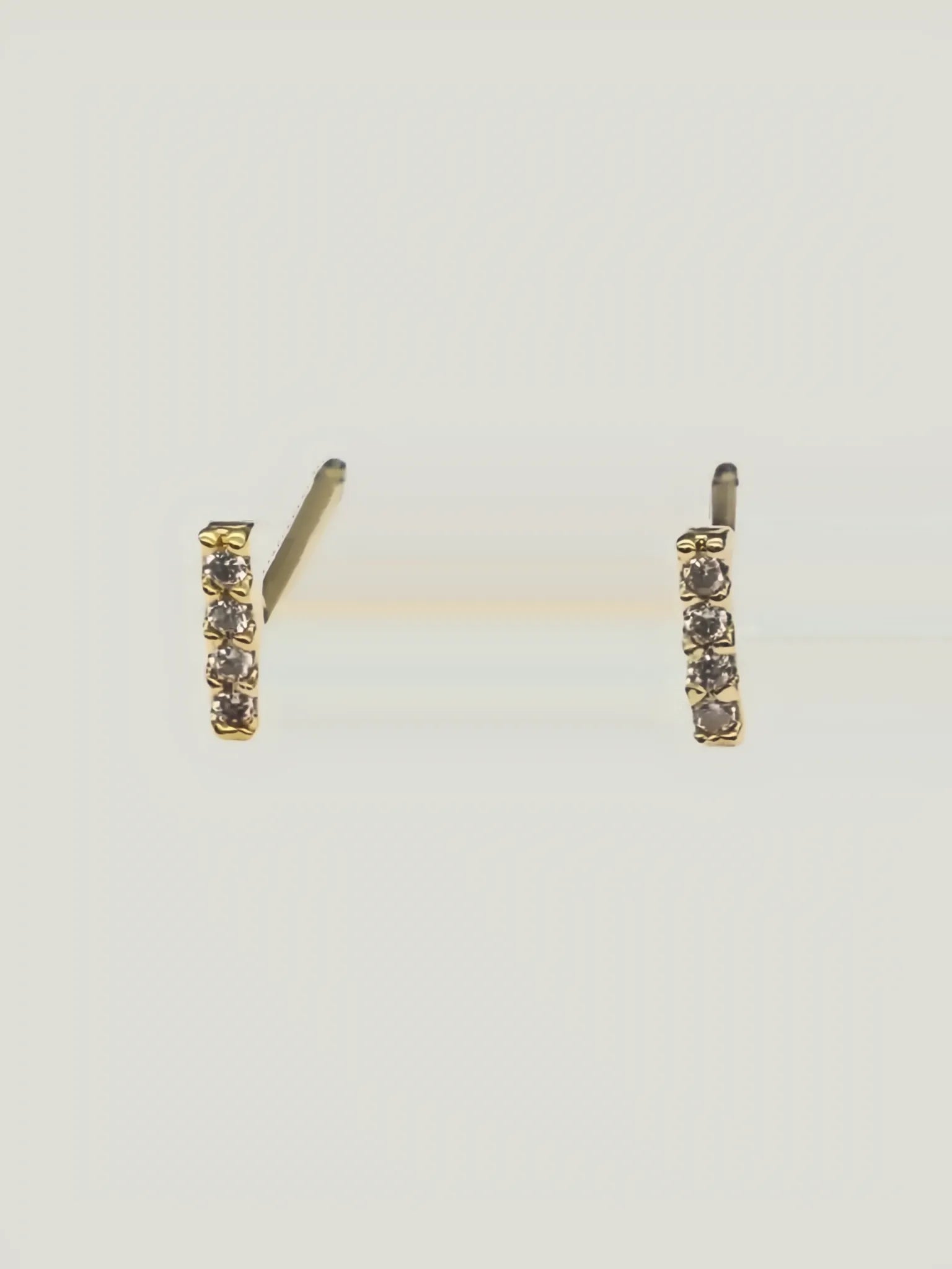 Brenda Grands Jewelry Brenda Grands Jewelry Love Beyond Measure Initial Stud Earrings in Gold - Jewelry | Queen Anna House of Fashion Women's Luxury Fashion