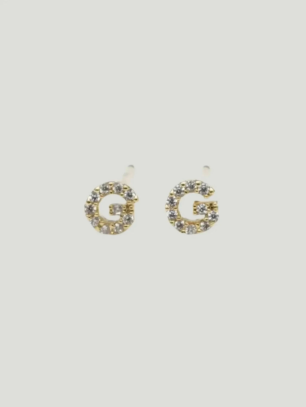 Brenda Grands Jewelry Brenda Grands Jewelry Love Beyond Measure Initial Stud Earrings in Gold - Jewelry | Queen Anna House of Fashion Women's Luxury Fashion