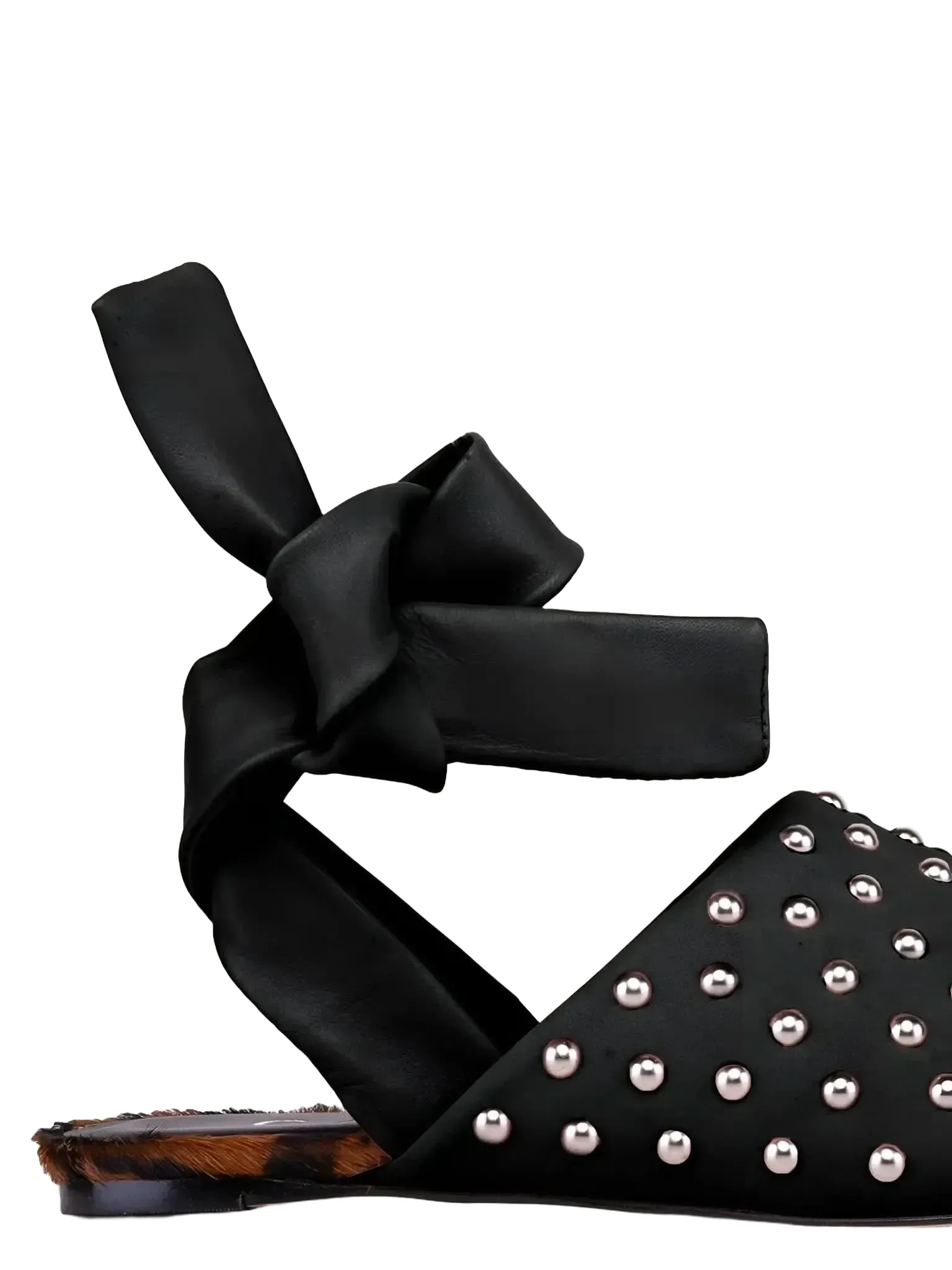 Carrano Carrano Mule Ankle Strap Leather Sandal in 7 - Shoes | Queen Anna House of Fashion Women's Luxury Fashion