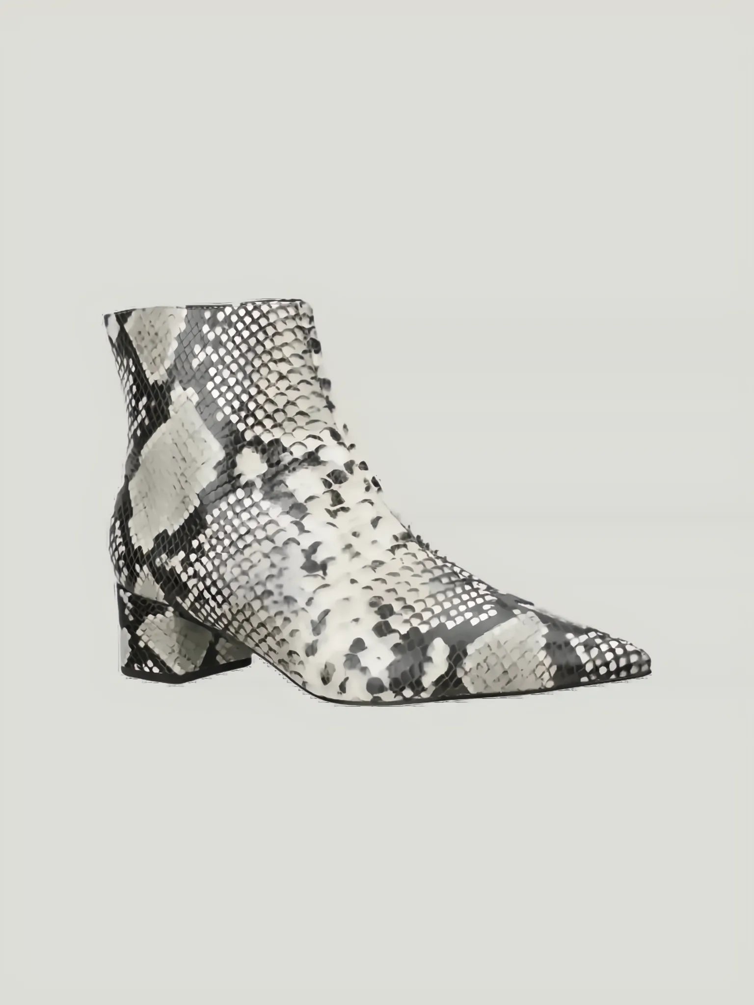 Carrano Carrano Python Embossed Leather Bootie in 7/US - Shoes | Queen Anna House of Fashion Women's Luxury Fashion