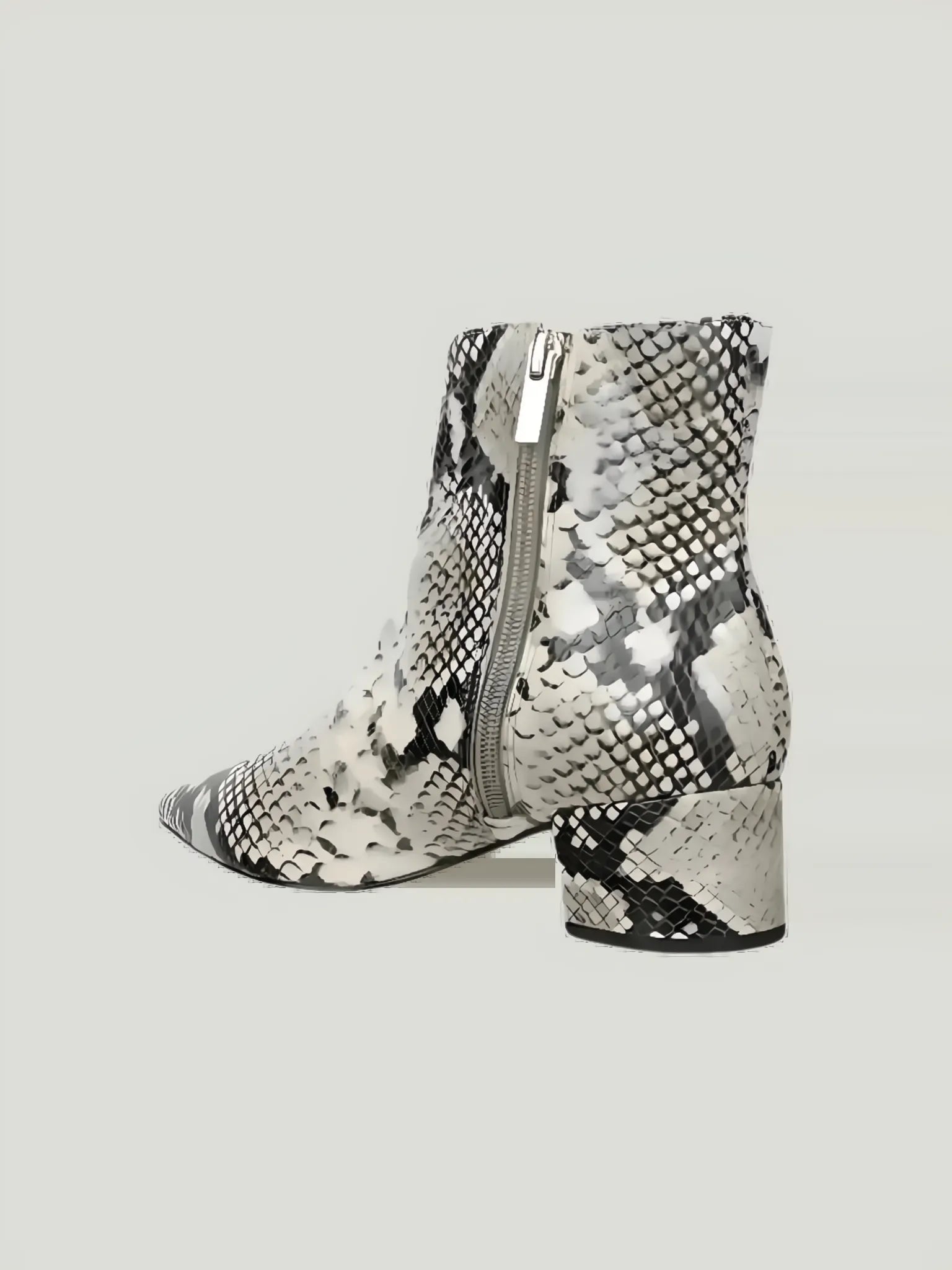 Carrano Carrano Python Embossed Leather Bootie in 7/US - Shoes | Queen Anna House of Fashion Women's Luxury Fashion