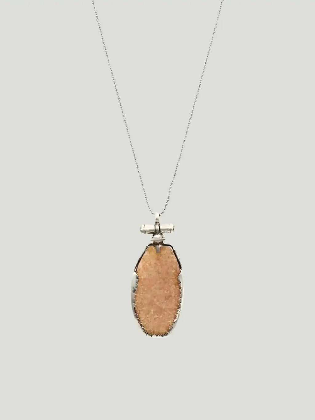 Chan Luu Chan Luu Agate Pendant Long Necklace in NATURAL TAN - Jewelry | Queen Anna House of Fashion Women's Luxury Fashion