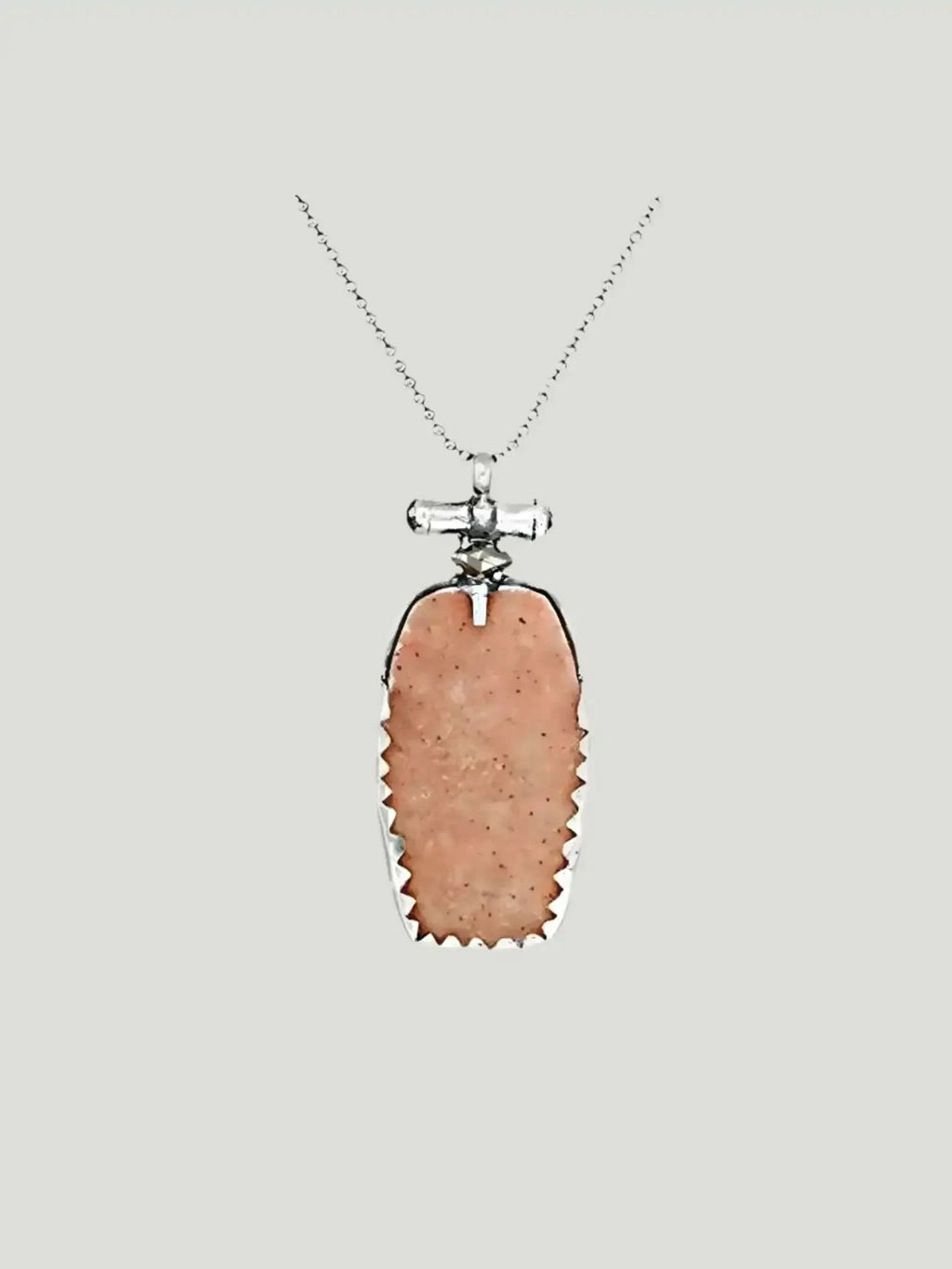 Chan Luu Chan Luu Agate Pendant Long Necklace in NATURAL TAN - Jewelry | Queen Anna House of Fashion Women's Luxury Fashion