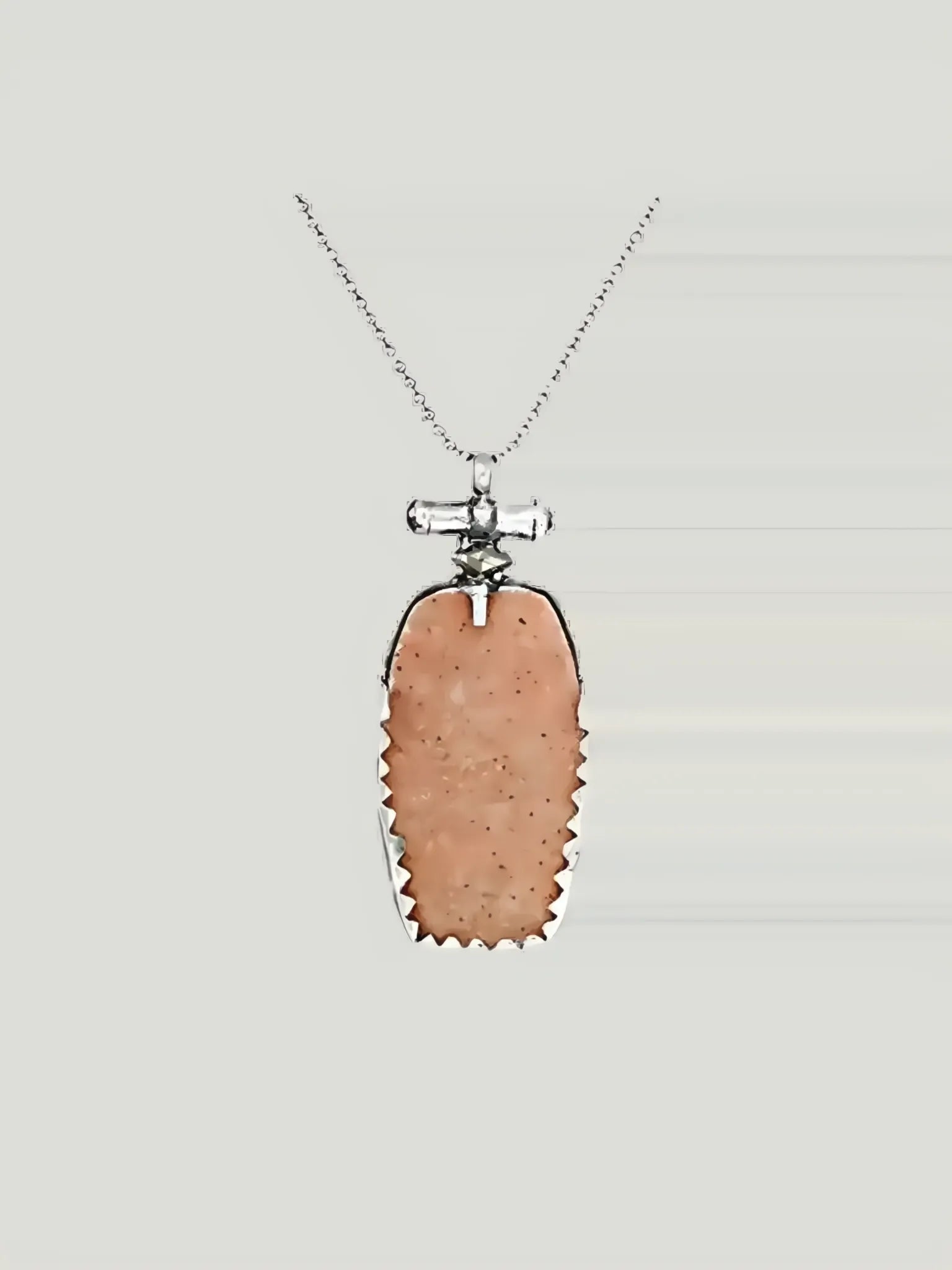 Chan Luu Chan Luu Agate Pendant Long Necklace in NATURAL TAN - Jewelry | Queen Anna House of Fashion Women's Luxury Fashion