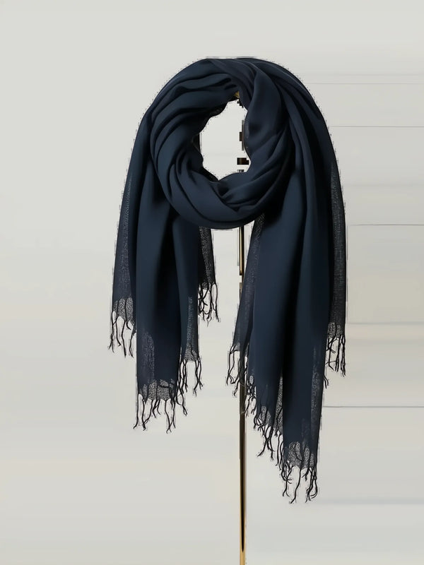 Chan Luu Chan Luu Cashmere and Silk Scarves in Blue - Accessories | Queen Anna House of Fashion Women's Luxury Fashion