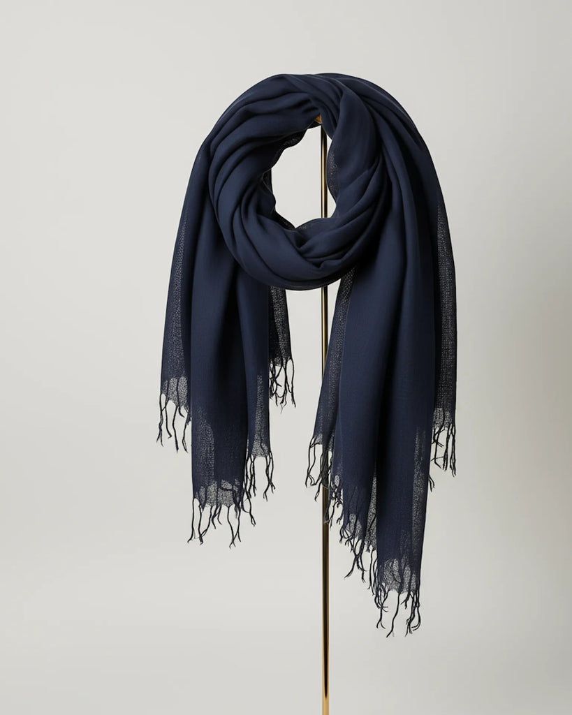 Chan Luu Chan Luu Cashmere and Silk Scarves in Blue - Accessories | Queen Anna House of Fashion Women's Luxury Fashion